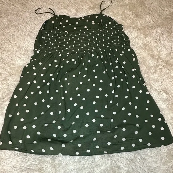 Aeropostale Green polka dot dress - Picture 8 of 10